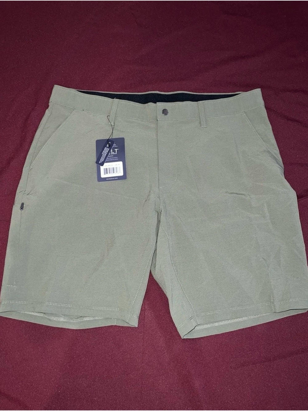 BYLT PREMIUM BASICS Olive Green Color Casual Shorts